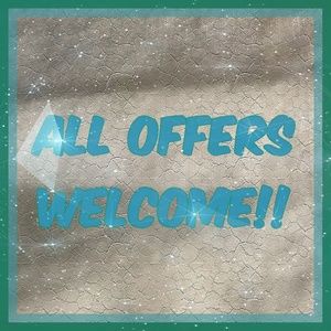 All offers welcome!!